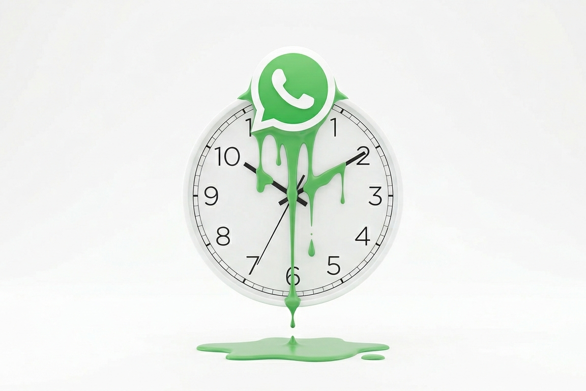 Cuánto tiempo pierde una empresa de limpieza usando WhatsApp